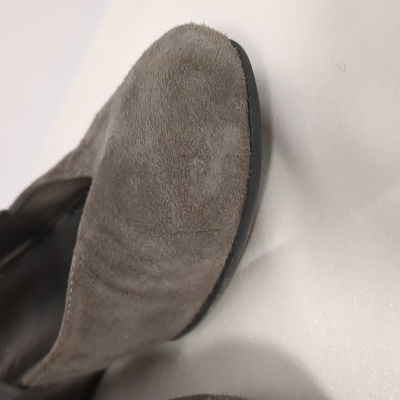 Grunland Suede Grey Wedge - Picture 3 of 7